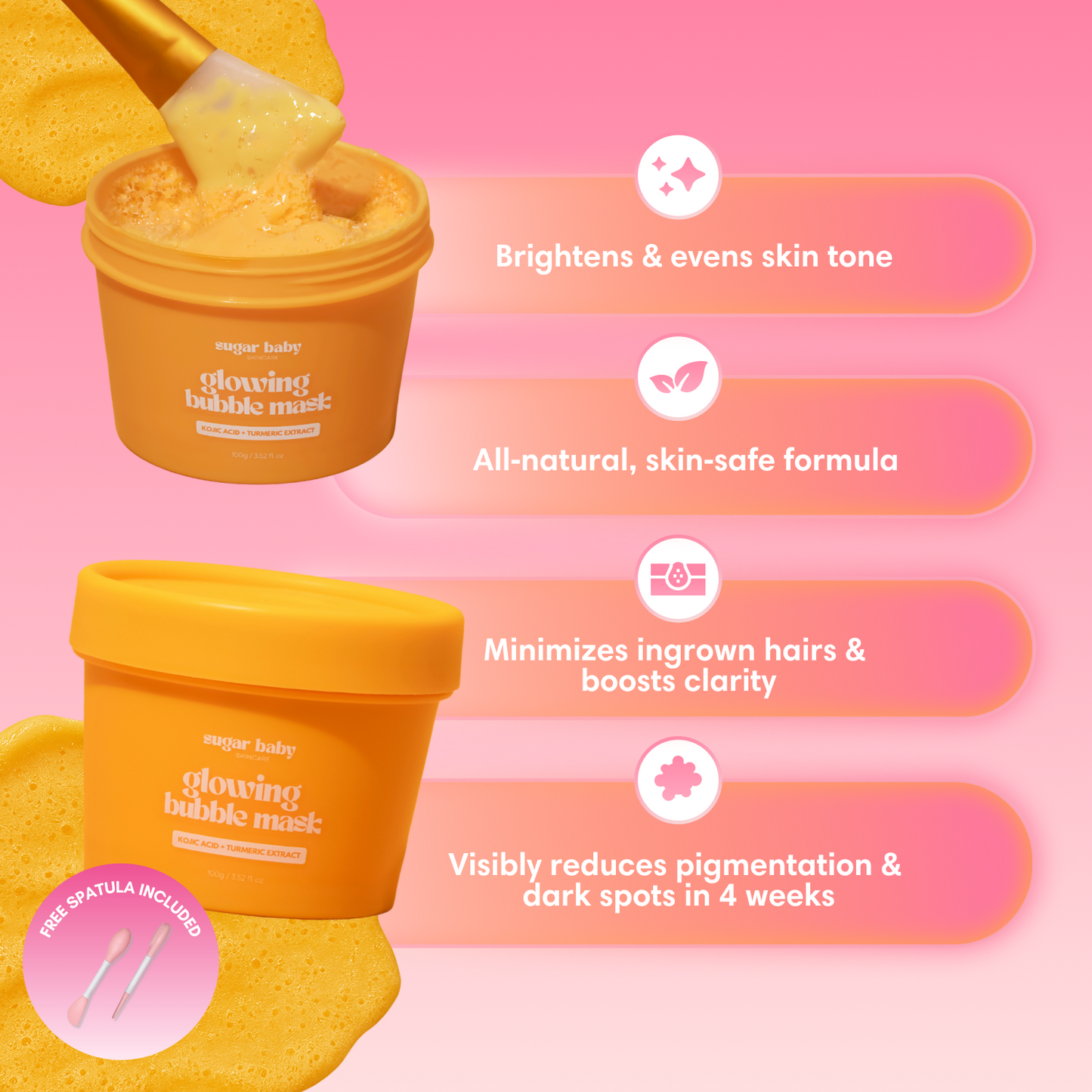 Glowing Bubble Mask